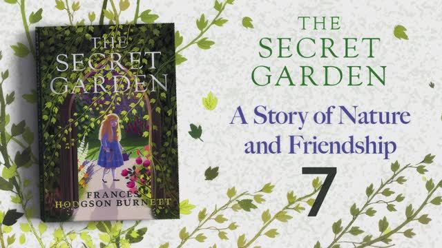 Учим Английский THE SECRET GARDEN Урок 7. Рассказ на английском с переводом и объяснениями