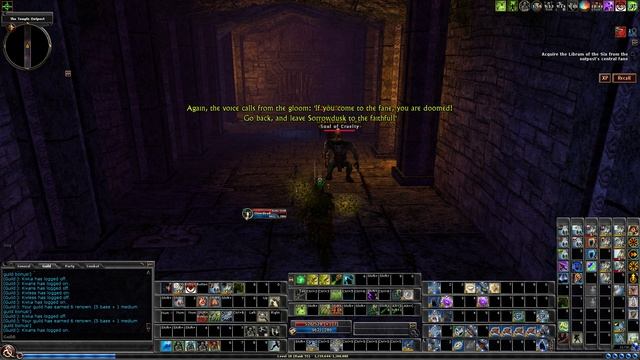 Dungeons & Dragons Online: R1 Solo - The Temple Outpost: The Libram of the Six