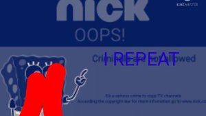 (FAKE) Nickelodeon Anti Piracy Screen (2009-2013)