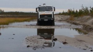 Маз на севере