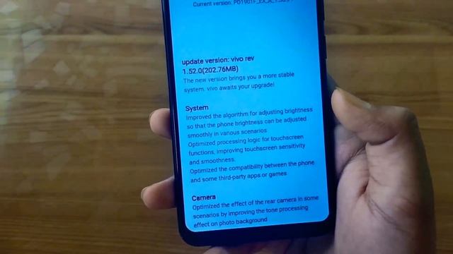 VIVO Y17 ANDROID 10 UPDATE ? || VIVO Y17 NEW FOTA UPDATE 1.52.0 & NEW BIG CHANGES|TECHNO VISHWAJEET