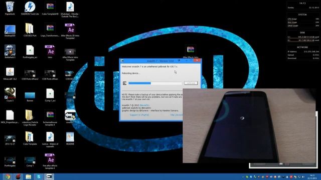 How To: Jailbreak Untethered iOS 7.0-7.0.4 iPhone 5 4 S iPod Touch 5g iPad Mini CYDIA