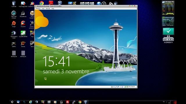 Démarrage Windows 8 avec VirtualBox смотреть онлайн