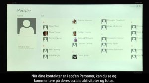 Sådan bruger du appen Personer i Windows 8.1 til HP-pc'ere