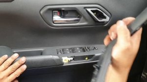 Toyota Raize front door card removal guide ACA