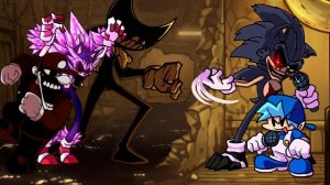 FNF: Last Reel (Bendy, MX & Xenophanes vs Lord X & Boyfriend)