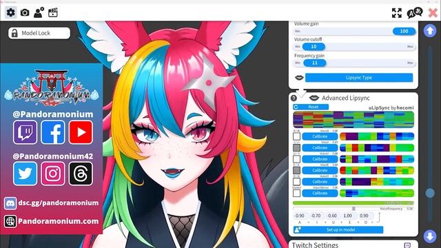 VTube Studio 5.0  Advanced Lipsync Demo Full video out now! Link in description!