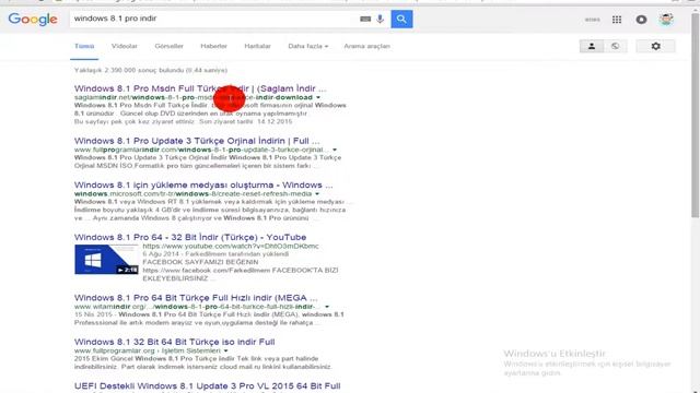 windows 8 .1 pro indirme смотреть онлайн