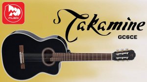 Takamine GC6CE BLK Цой - Пачка Сигарет на классической гитаре