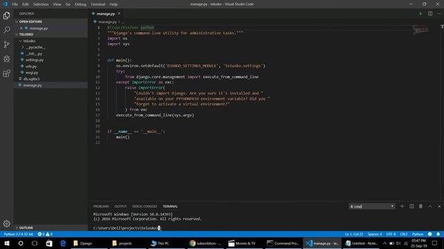 Configuration Of Terminal In Visual Studio Code || New 2019 || Updated