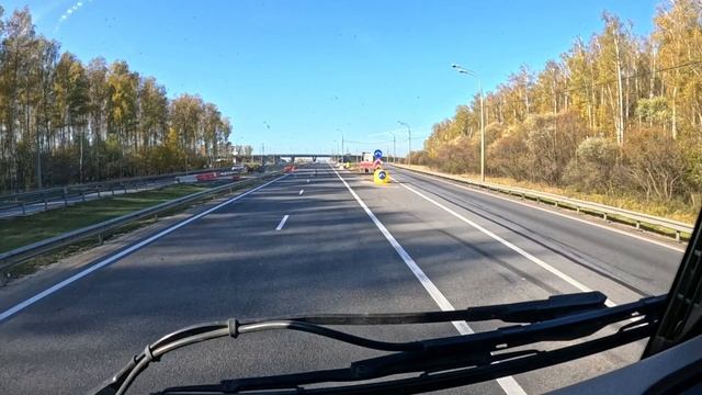 В Мос.об на трассе М5 открыли новый участок дороги. Работа водителем категории Е в ТК Деловые линии.