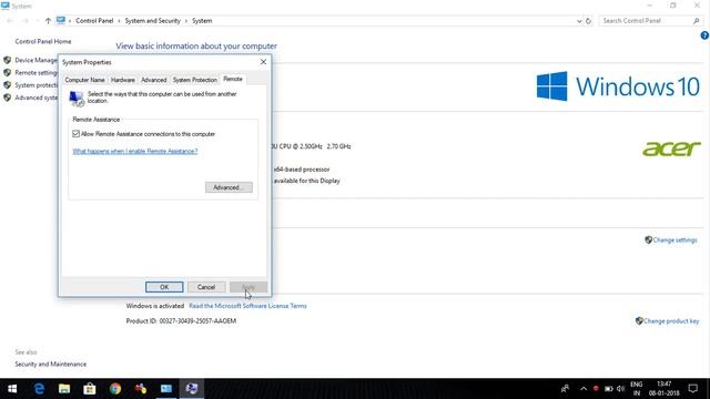 Lab 25 : Configure Remote Desktop Connection Between Server and Windows 10 смотреть онлайн