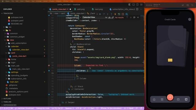 #8 Effortless Credit Card Management in Monthly Expenses App with Flutter | Step-by-Step Guide!
