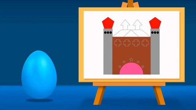 Изучаем цвета и формы! Учимся с помощью раскрасок - Раскраски для детей