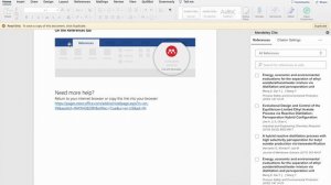 How to link Mendeley Reference Manager and Microsoft word