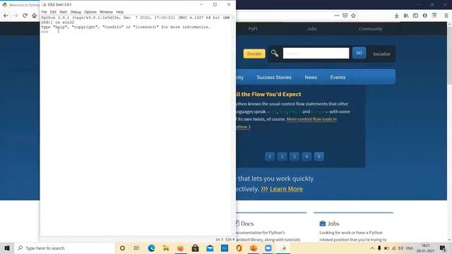 Python installation on Windows machine смотреть онлайн