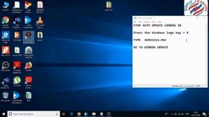 stop auto update window 10