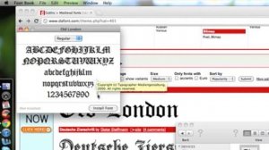 Mac Tutorial : How to install a font on a Apple computer [Tut]