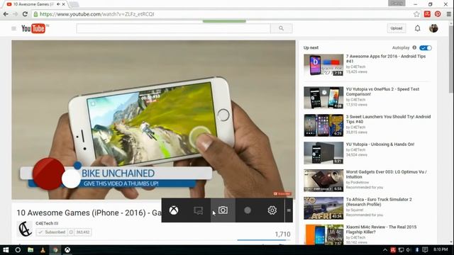 Windows 10 has its own screen recorder !! смотреть онлайн