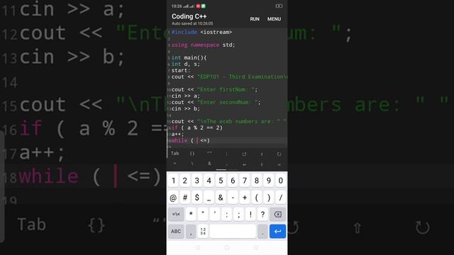 TUTORIAL on how to encode Devc++ using android phone.