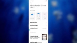 Redmi 10A Sport Control center style How to Change