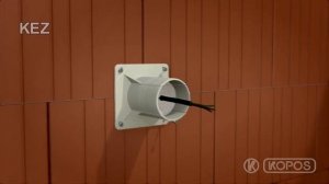 Монтаж у фасад будинка kopos KEZ ДЛЯ ТЕПЛОІЗОЛЯЦІЙНИХ СТІН