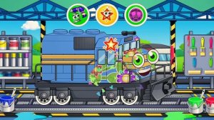 Train wash