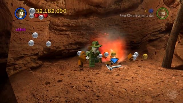 LEGO INDIANA JONES (PS2/XBOX 360/PS3/PSP/Wii/PC) #22 - Jovem Indy | Young Indy (PT-BR) смотреть онлайн
