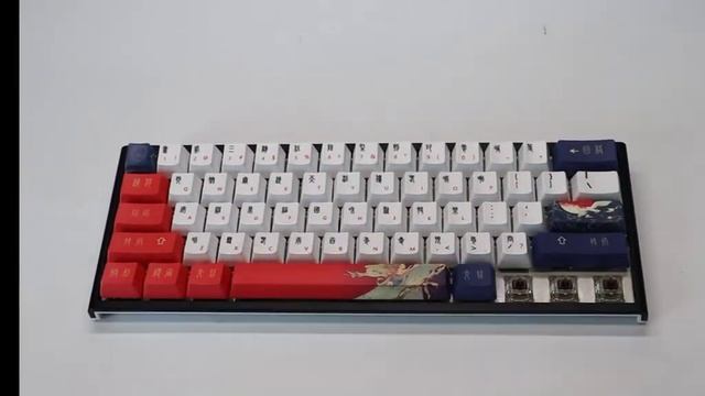 XVX Anime PBT Dye-Sub Keycap Set [104 Keys] смотреть онлайн