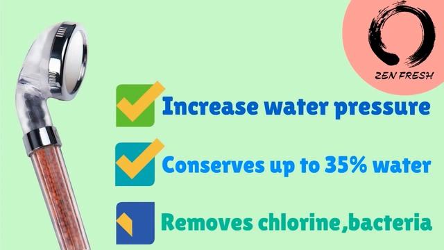 hotel spa shower head ZenFresh hotel spa shower head смотреть онлайн