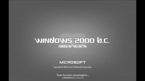 Opposite Windows Meaningless Time