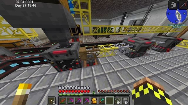 ТехноУжас №8 | HBM NTM, Galaxy Space, TechGuns, Immersive engineering и многие моды в 1 Майнкрафте! смотреть онлайн