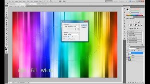 Photoshop Tutorial - Coloured Bars Wallpaper