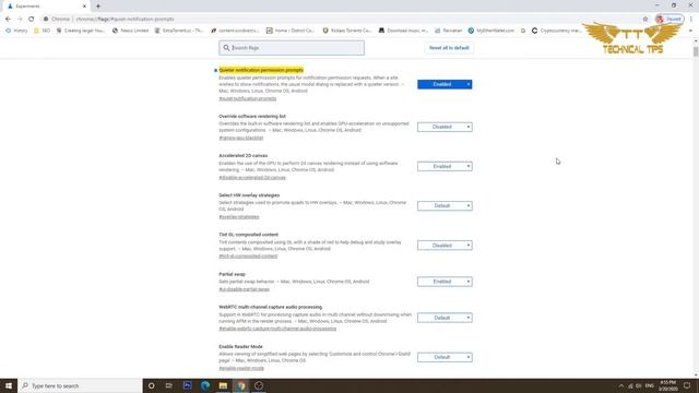 How to Enable Quieter Notification Permission Prompts in Chrome in Windows 10 смотреть онлайн