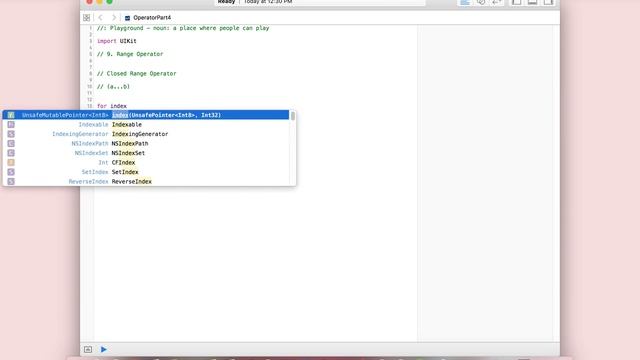 32. Range Operator смотреть онлайн
