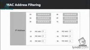 18  Filtering SSIDs and MAC addresses