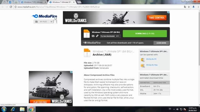 windows 7 SP1 iso original actualizada al 2017 32 y 64 bit - Mr. U смотреть онлайн