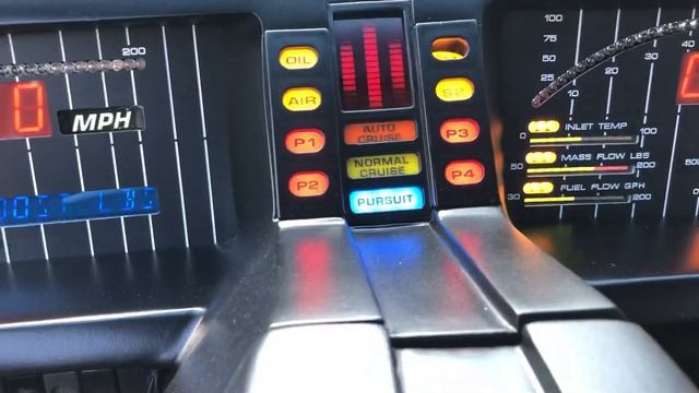Knight rider “KITT” interior video смотреть онлайн