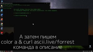 Как сделать человечка в командной строке?