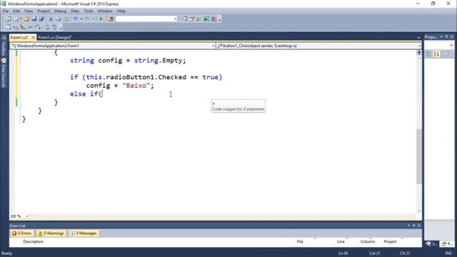 C# Tutorial de Windows Forms #9 - RadioButton смотреть онлайн