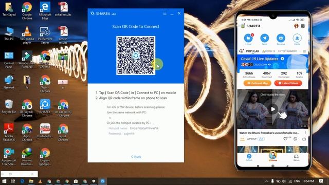 How to Share File From Android to PC Wireless Transfer - 2020 🚀 смотреть онлайн