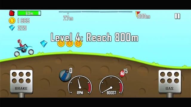 Hill Climb Racing   Gameplay Walkthrough   All Cars Maps iOS, Android смотреть онлайн