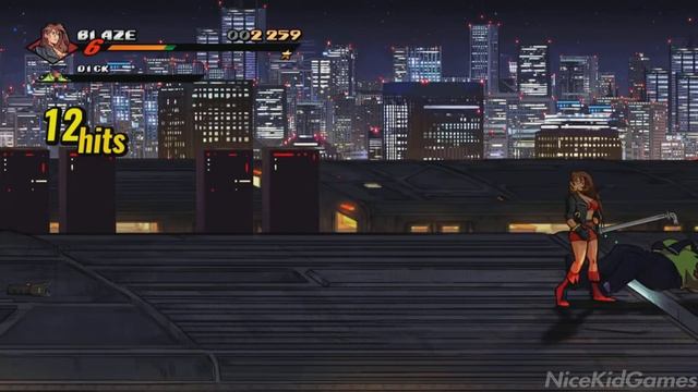 Streets Of Rage 4 ( PS5) Walkthrough Main Story Stage 7- Blaze Fielding  (No Commentary)