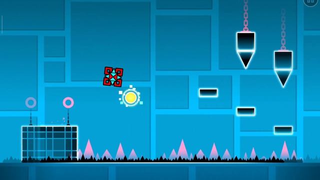 Geometry Dash: Polargeist и первые прыжковые орбы — прохождение 3 уровня