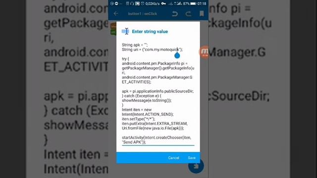 Share app in sketchware смотреть онлайн