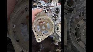 Ремонт генератора volvo 120A 28v