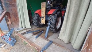 Самодельная задняя навеска мини трактора