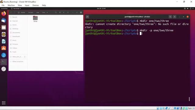 Shell Programming: Lecture #9: mkdir and  rm Commands