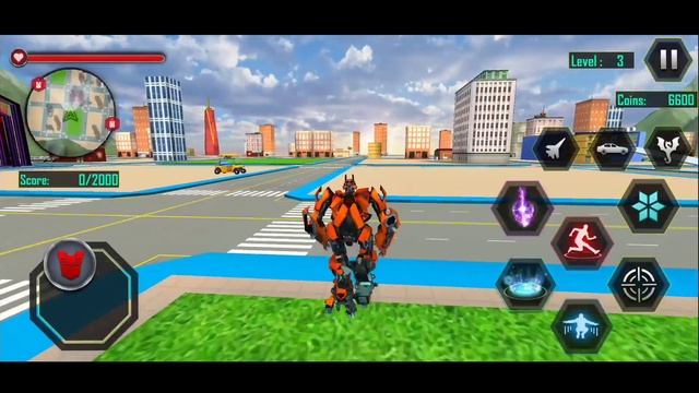 Air Robot game - Flying Robot #2 - Robot Game - Android gameplay смотреть онлайн