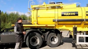 Полуприцеп-цистерна кислотовоз для едких веществ ППЦК-12 от НПО ВЕКТОР